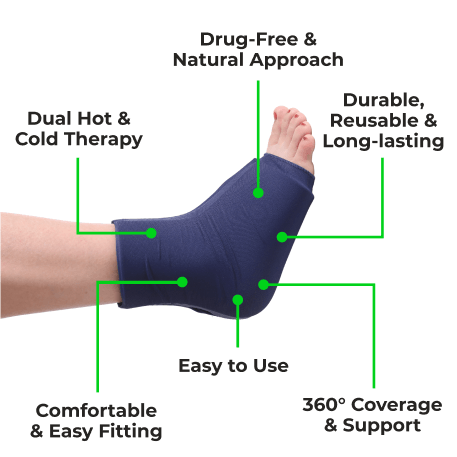 XSTANCE Ankle Ice Sleeve